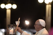 Procissão das velas, Papa, Fátima, peregrimos, fiéis 