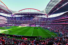 Estádio da Luz vai ter hoje nas bancadas mais de 60 mil espectadores  