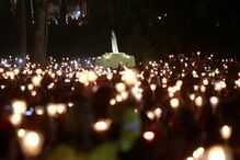Procissão das velas, Papa, Fátima, peregrimos, fiéis 