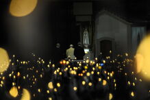 Procissão das velas, Papa, Fátima, peregrimos, fiéis 