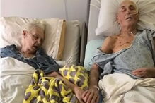 morte, casal, 62 anos, morrem de mãos dadas, idosos, casados, casamento, obituário, cemitério, Estados Unidos, Texas