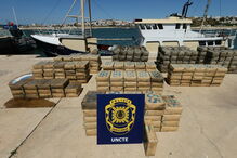 10 toneladas de haxixe apreendidas num barco no Mediterrâneo