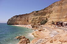 praia carvoeiro, lagoa, algarve