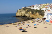 praia carvoeiro, lagoa, algarve