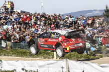 Pilotos do Rali de Portugal deram espetáculo no Minho