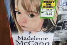 livro, autocolante, Maddie, McCann.jpg