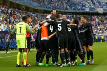 A festa dos jogadores do Real Madrid