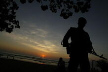 Polícia da Indonésia