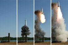 Míssil norte-coreano revela fotografias da Terra