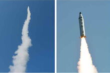 Míssil norte-coreano revela fotografias da Terra