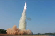 Míssil norte-coreano revela fotografias da Terra