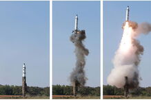 Míssil norte-coreano revela fotografias da Terra