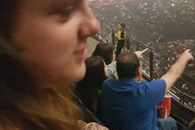 Fábio Silva tirou várias fotografias à filha durante o concerto de Ariana Grande em Manchester