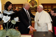 Papa Francisco recebeu Donald Trump no Vaticano