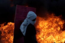 Protestos junto dos ministérios em Brasília