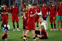 A despedida emocionada de Totti