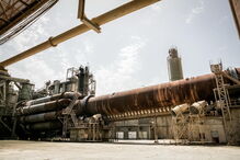 Fábrica da Secil no Outão, em Setúbal