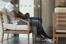 Ederson foi fotografado no centro de treinos do Manchester City