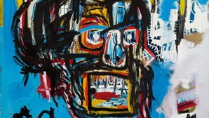 Obra de Basquiat vendida por valor recorde de 100 milhões de euros