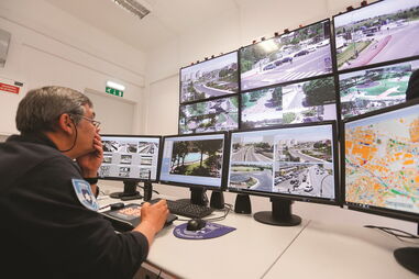 Sistema de videovigilância da Amadora está concentrado na esquadra local e é visualizado em exclusivo por agentes   