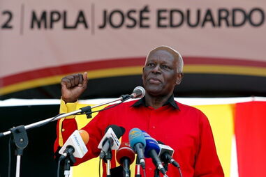  Angola, José Eduardo dos Santos, presidente, chefe de Estado