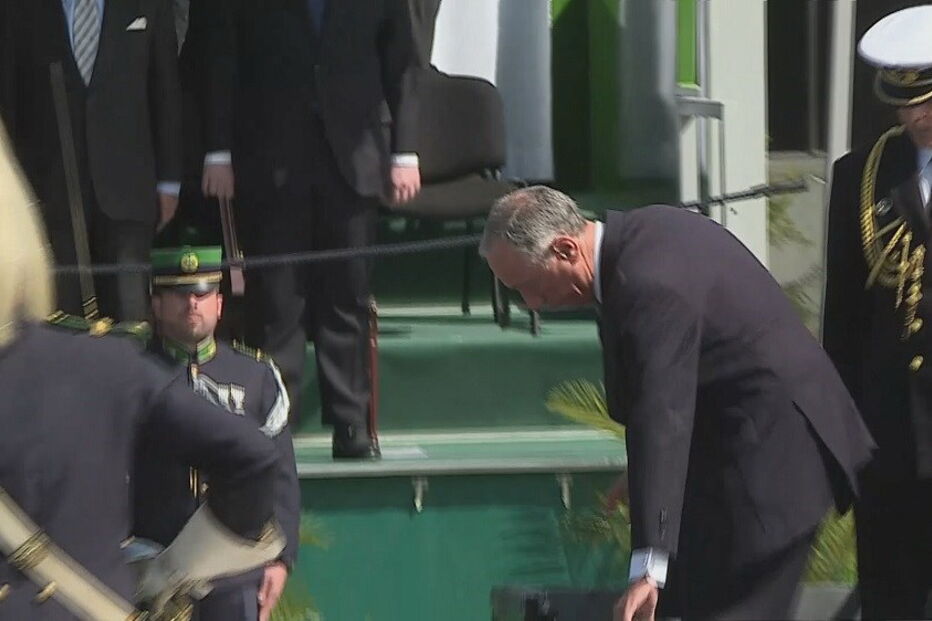 Marcelo quase caiu de veículo da GNR