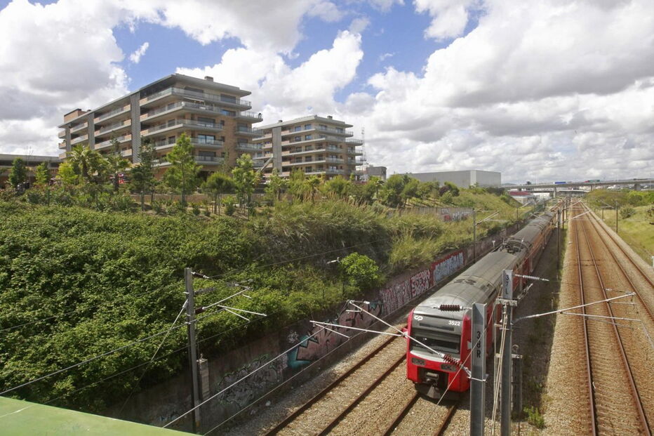 Incêndio, prédio, Moscavide