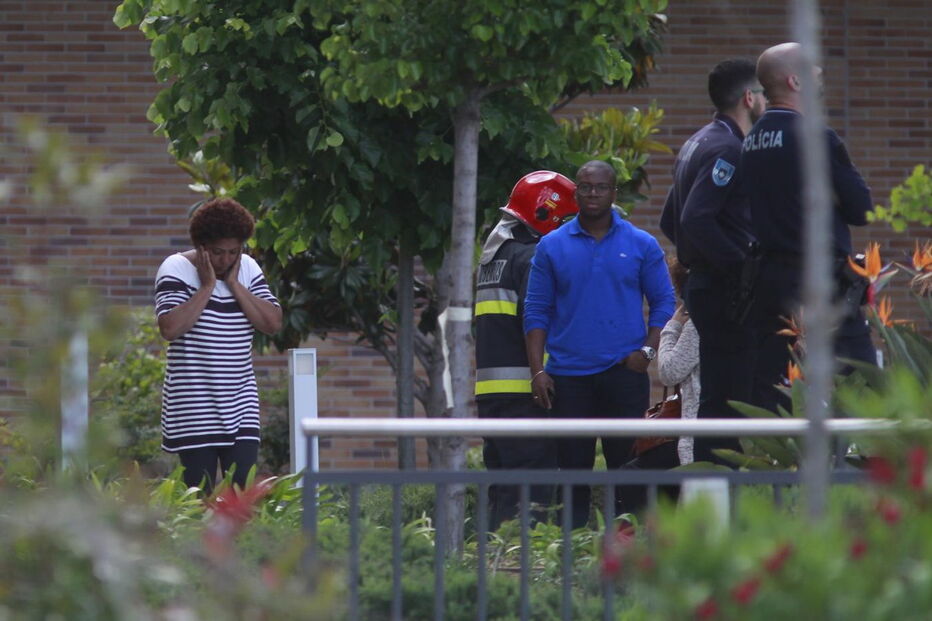 Incêndio, prédio, Moscavide