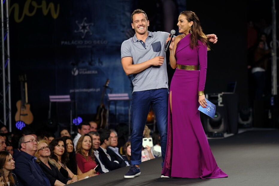 Atrizes, passerelle, desfile, palácio do gelo, Catarina Furtado, Palácio do Gelo Shopping, Viseu, Bárbara Lourenço