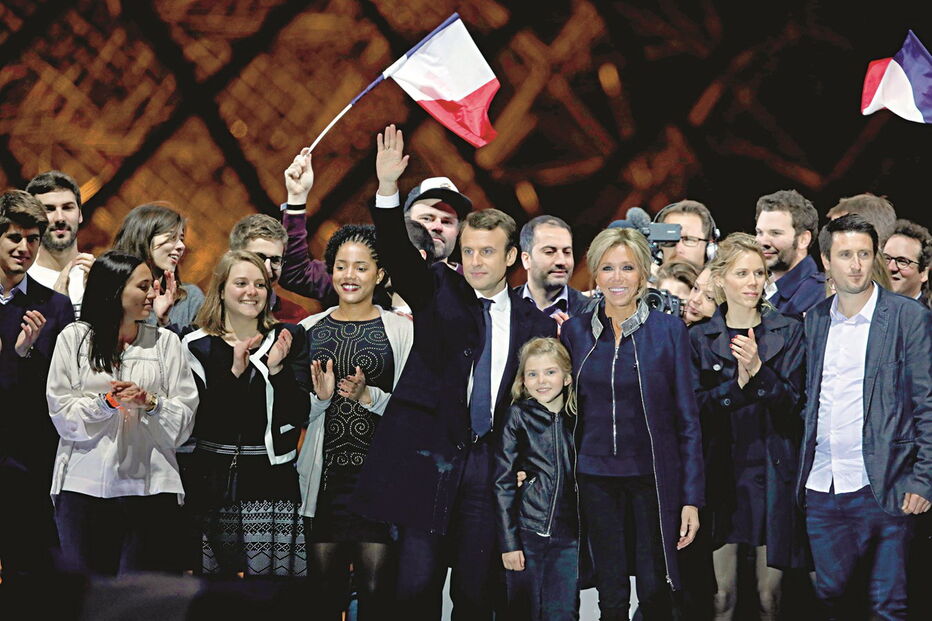 Macron, Marine Le Pen, extrema-direita, centrista, frança, presidente, eleições, presidenciais francesas