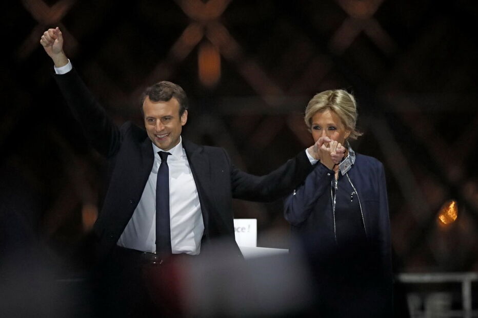 Macron, Marine Le Pen, extrema-direita, centrista, frança, presidente, eleições, presidenciais francesas