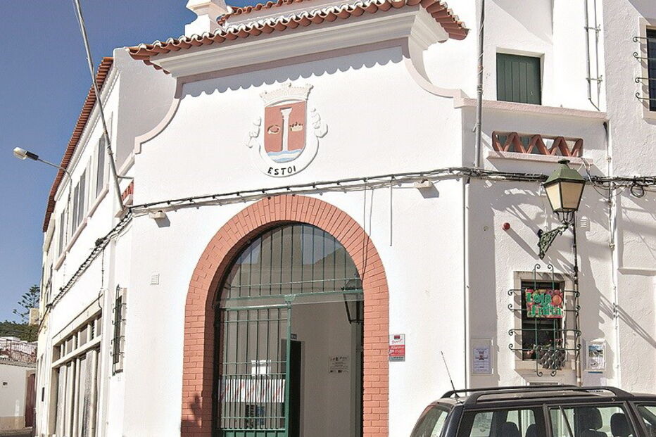 orçamento, fachada, obra, Junta de Freguesia, Estoi