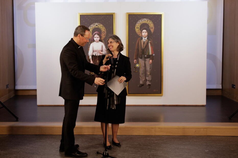 Jacinta, Francisco Marto, Sílvia Patrício, reitor do Santuário de Fátima, Carlos Cabecinhas, Ângela Coelho, religião, acontecimento religioso