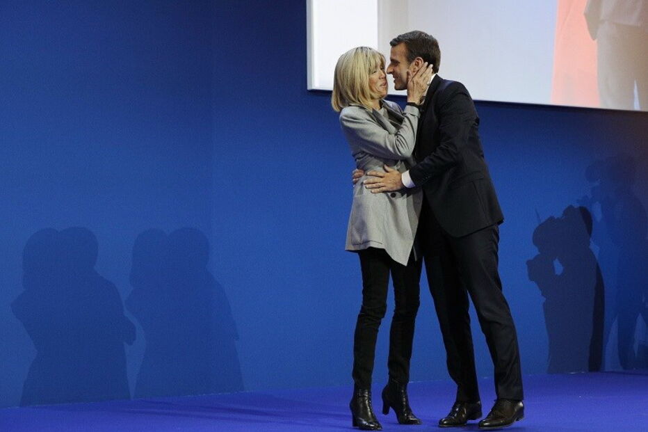 Emmanuel Macron, Brigitte Trogneux, professora de Latim, Andre Louis Auziere