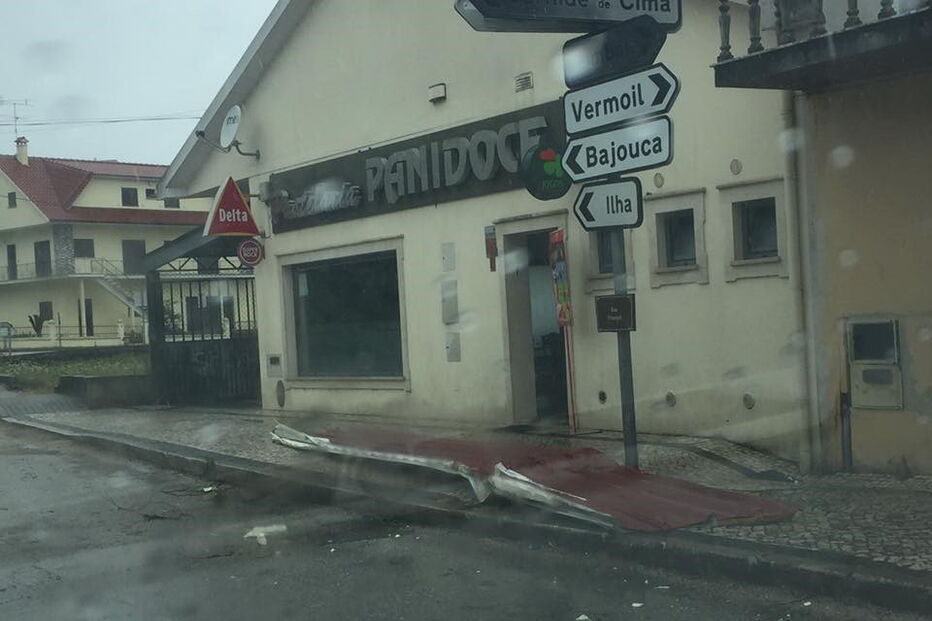 Tornado em Carnide, Pombal, deixou rasto de destruição