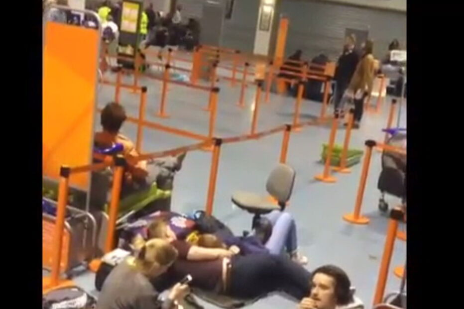 Aeroporto, Lisboa, Caos