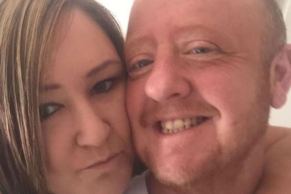 Lee Carter e Leanne, a sua atual companheira