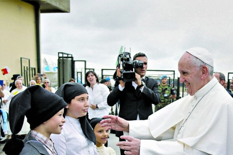 Francisco conviveu com crianças, algumas delas doentes, na base aérea de Monte Real, em Leiria