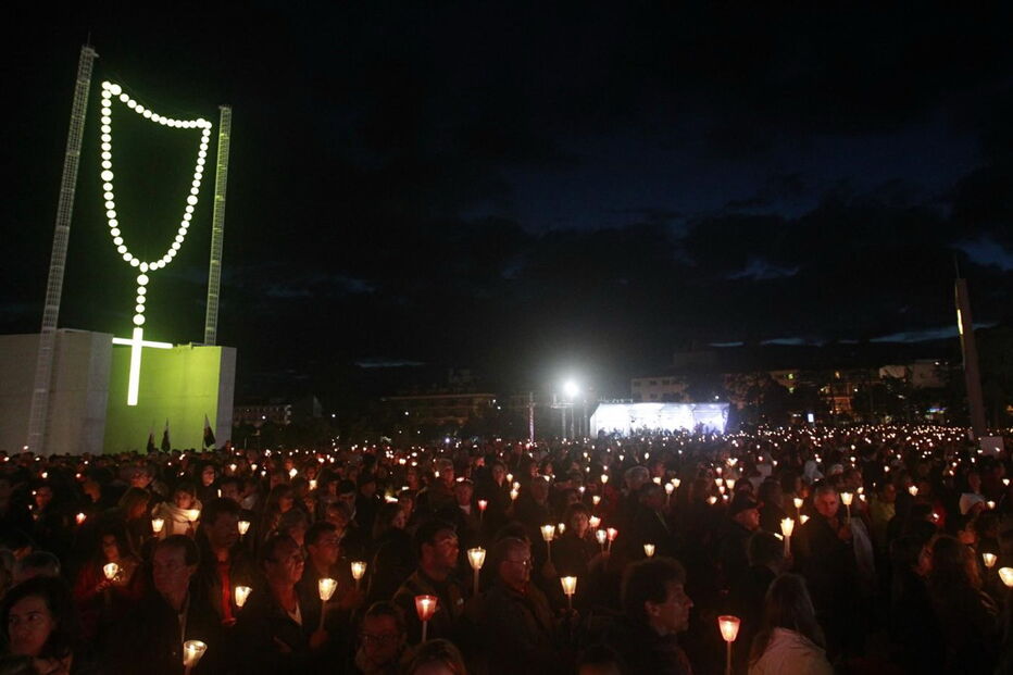 procissão das velas, santuário, papa francisco, fátima