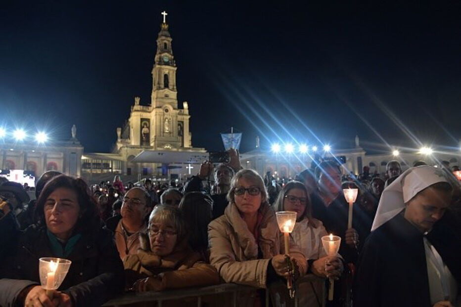 Procissão das velas, Papa, Fátima, peregrimos, fiéis 