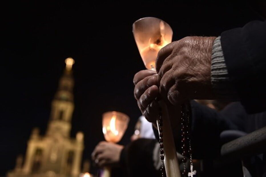 Procissão das velas, Papa, Fátima, peregrimos, fiéis 