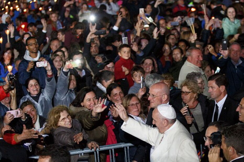 Procissão das velas, Papa, Fátima, peregrimos, fiéis 
