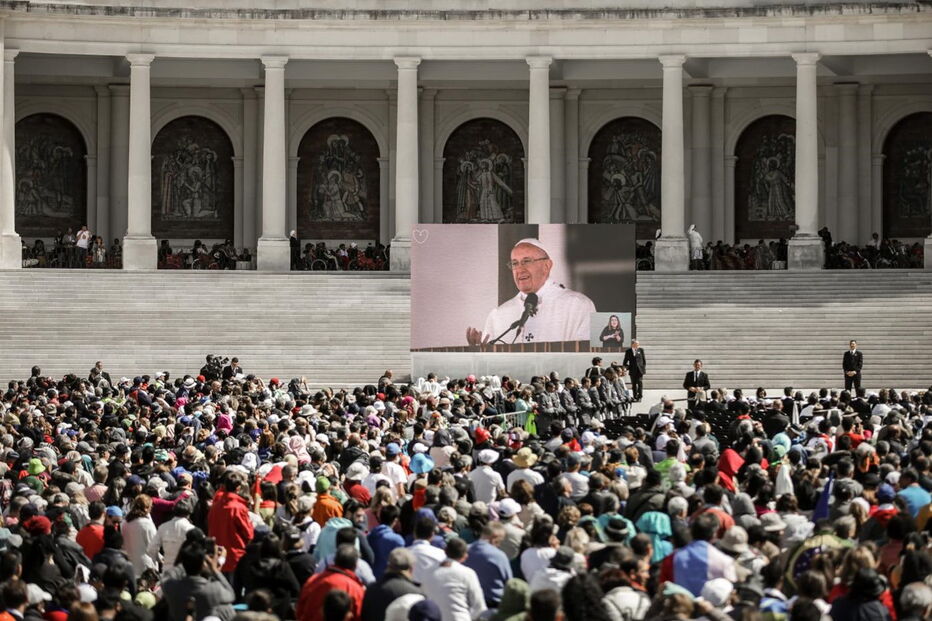 Peregrinos em Fátima