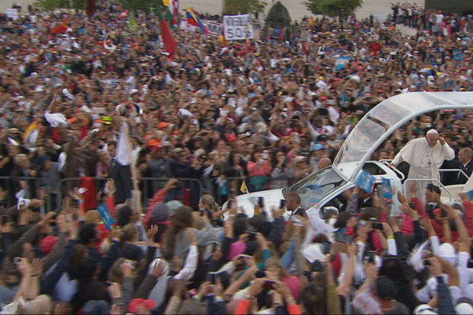 papa, despedida, papamóvel