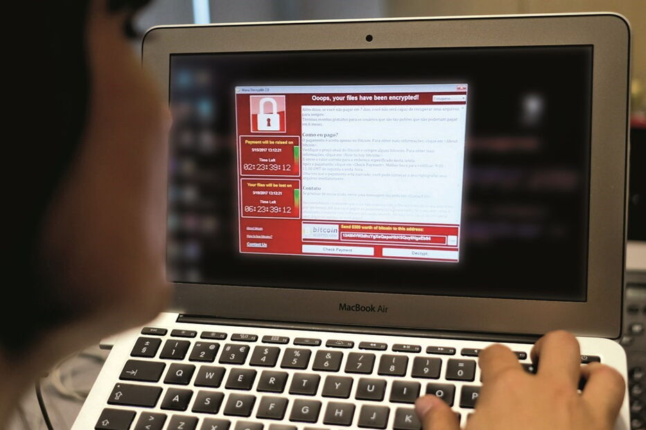 computador, virus, ransonware, informática, ataque, aviso, pagamento