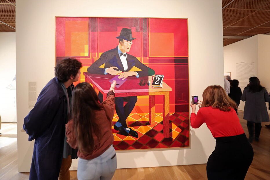 Exposição sobre Almada Negreiros tem atraído multidões à Gulbenkian