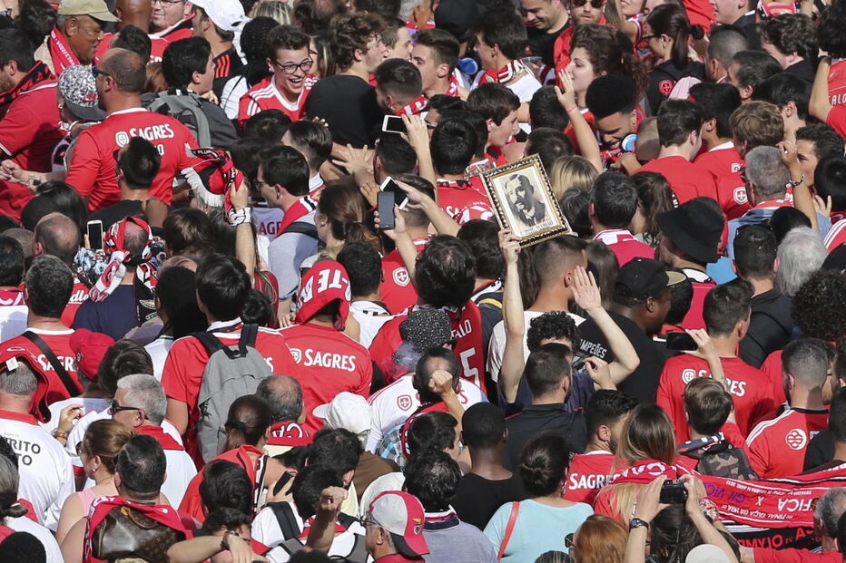 Adeptos do Benfica
