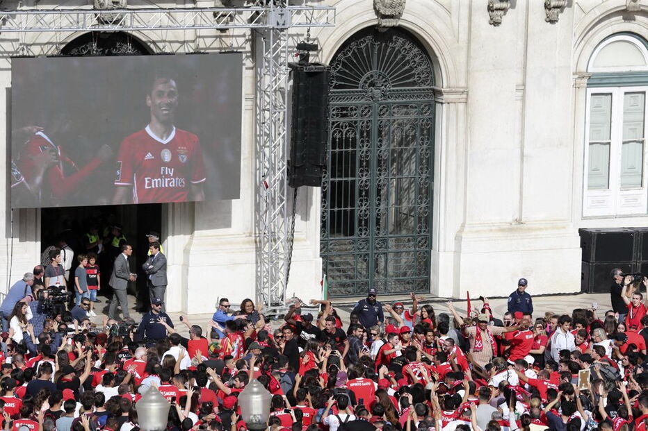 Adeptos do Benfica