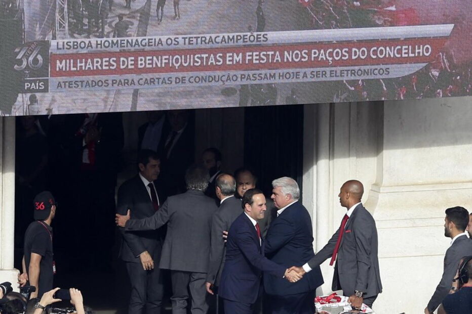 Adeptos do Benfica
