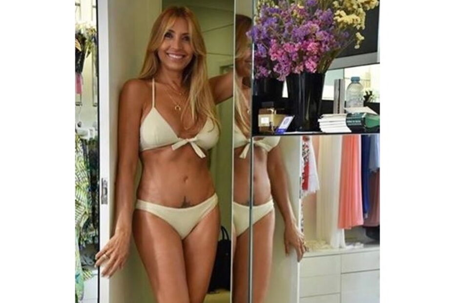 Cláudia Jacques com corpo invejável